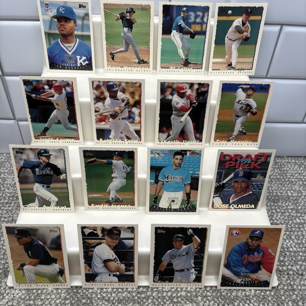 1995 Topps Traded Baseball Partial Base Set‎ Exc Cond - Picture 6 of 10